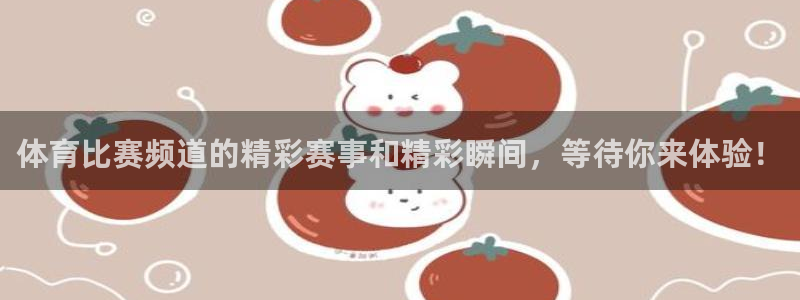 体育比赛频道的精彩赛事和精彩瞬间，等待你来体验！